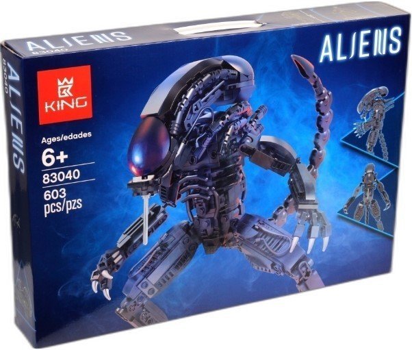 Конструктор King 83040 Movie Blocks Чужой