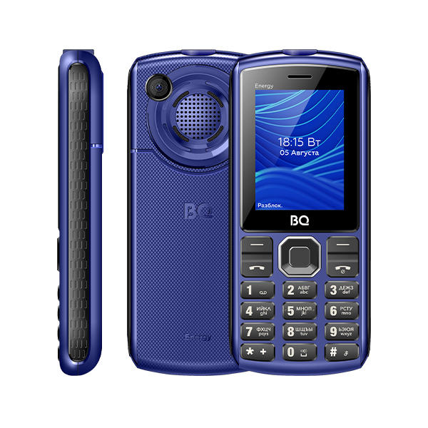 Кнопочный телефон BQ-Mobile BQ-2452 Energy (синий)