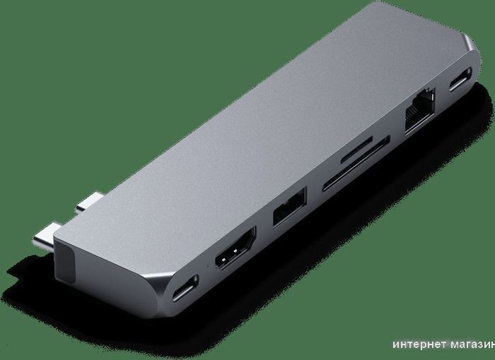 Док-станция Satechi Pro Hub Max ST-UCPHMXM (серый космос)