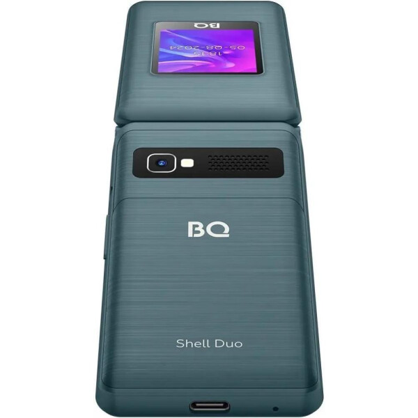 Кнопочный телефон BQ BQ-2412 Shell Duo (бирюзовый)