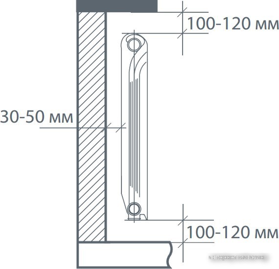 Алюминиевый радиатор Royal Thermo Revolution 500 (14 секций)