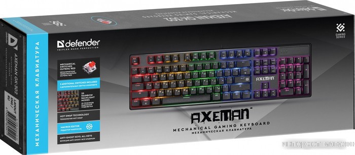Клавиатура Defender Axeman GK-302