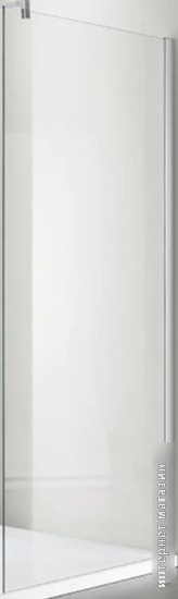 Душевая стенка Aquatek 90x200 AQNAR6310-90 (хром/прозрачное стекло)