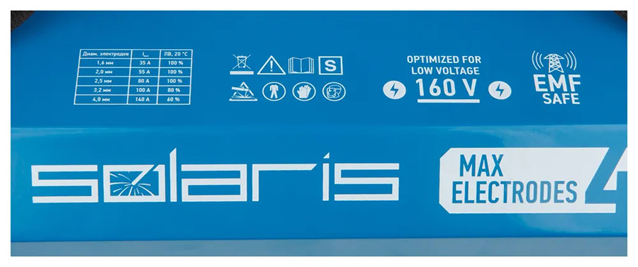 Сварочный инвертор Solaris MMA-200D