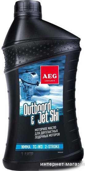 Моторное масло AEG Lubricants Outboard&JetSki 2Т Oil NMMA TC-W3 1л