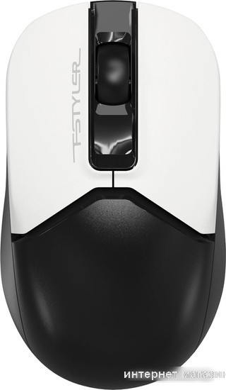 Мышь A4Tech Fstyler FB12S (белый/черный)