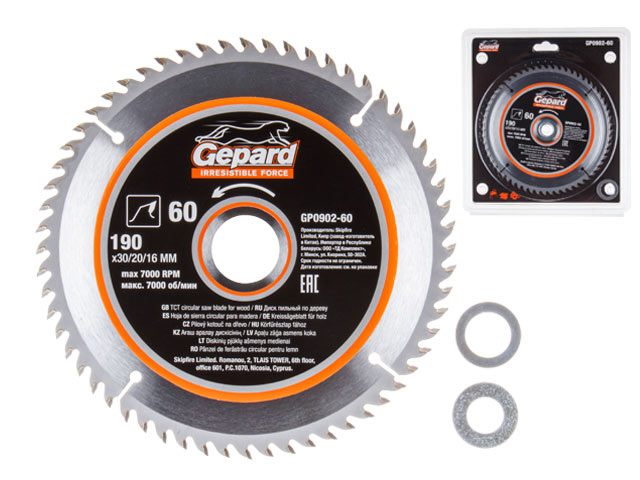 Пильный диск Gepard GP0902-60