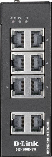 Неуправляемый коммутатор D-Link DIS-100E-8W/A1A