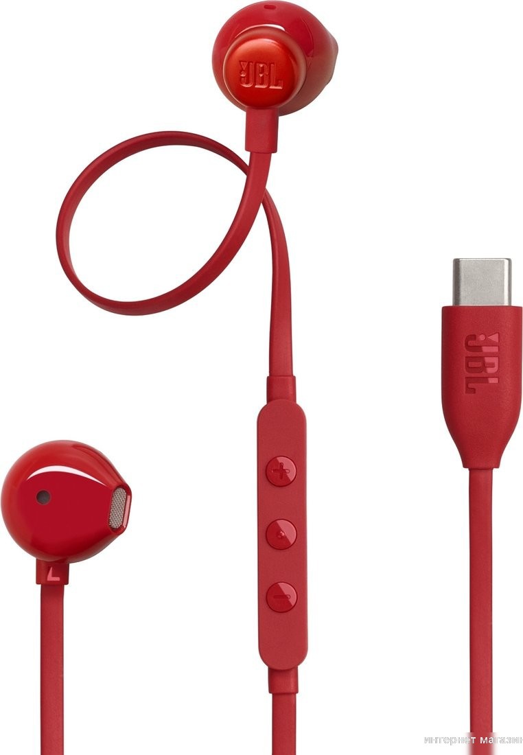 Наушники JBL Tune 305C (красный)