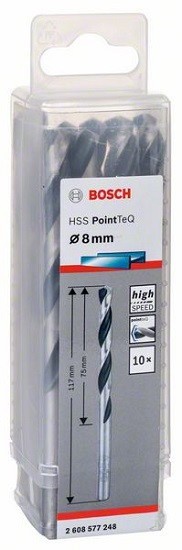 Набор оснастки Bosch 2608577248 (10 предметов)