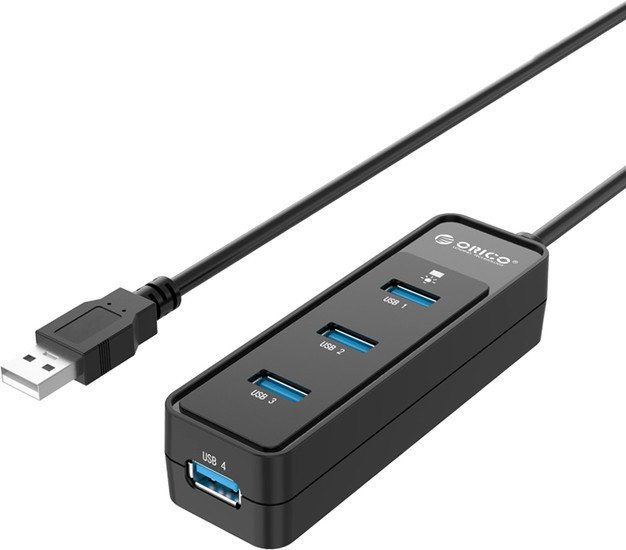 USB-хаб Orico W5PH4-U3-BK