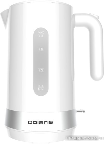 Электрочайник Polaris PWK 1803C Water Way Pro (белый)