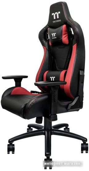 Кресло Thermaltake U Fit GGC-UFT-BRMWDS-01 (черный/красный)