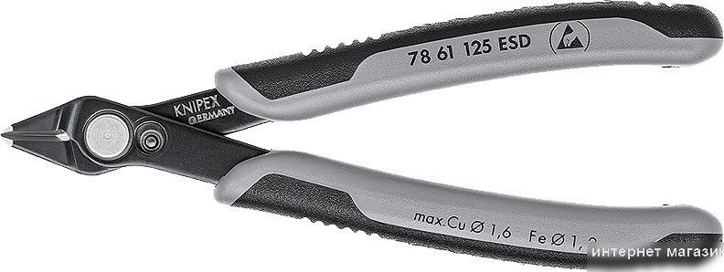 Кусачки боковые (бокорезы) Knipex Electronic Super Knips 7861125ESD