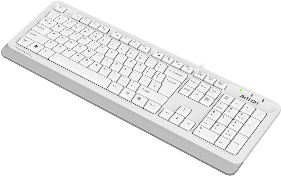 Клавиатура A4Tech Fstyler FKS10 (белый/серый)