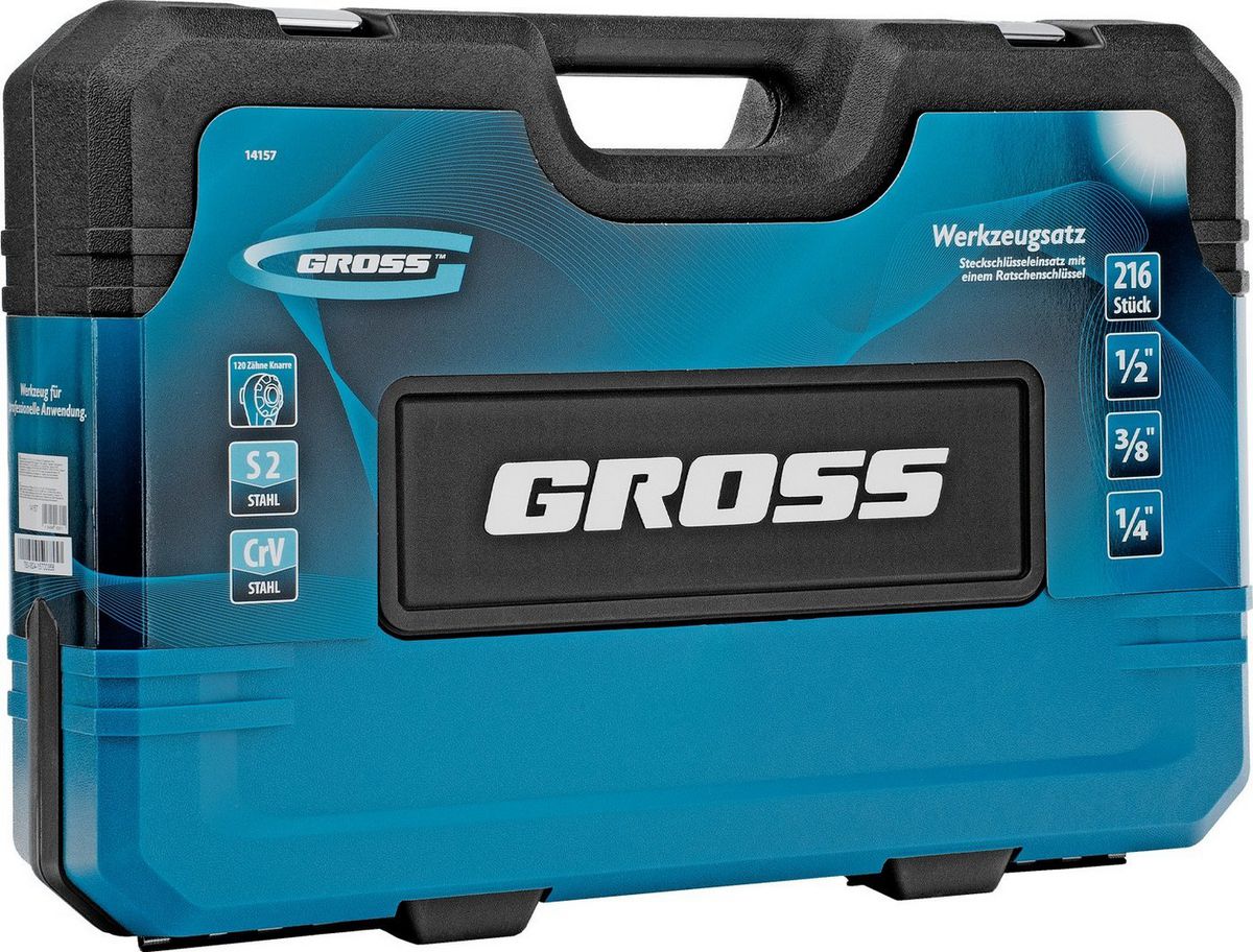 Универсальный набор инструментов GROSS 14157 (216 предметов)