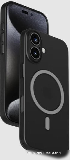 Чехол для телефона Momax CaseForm Lite для iPhone 16 MTAP24SD (черный)