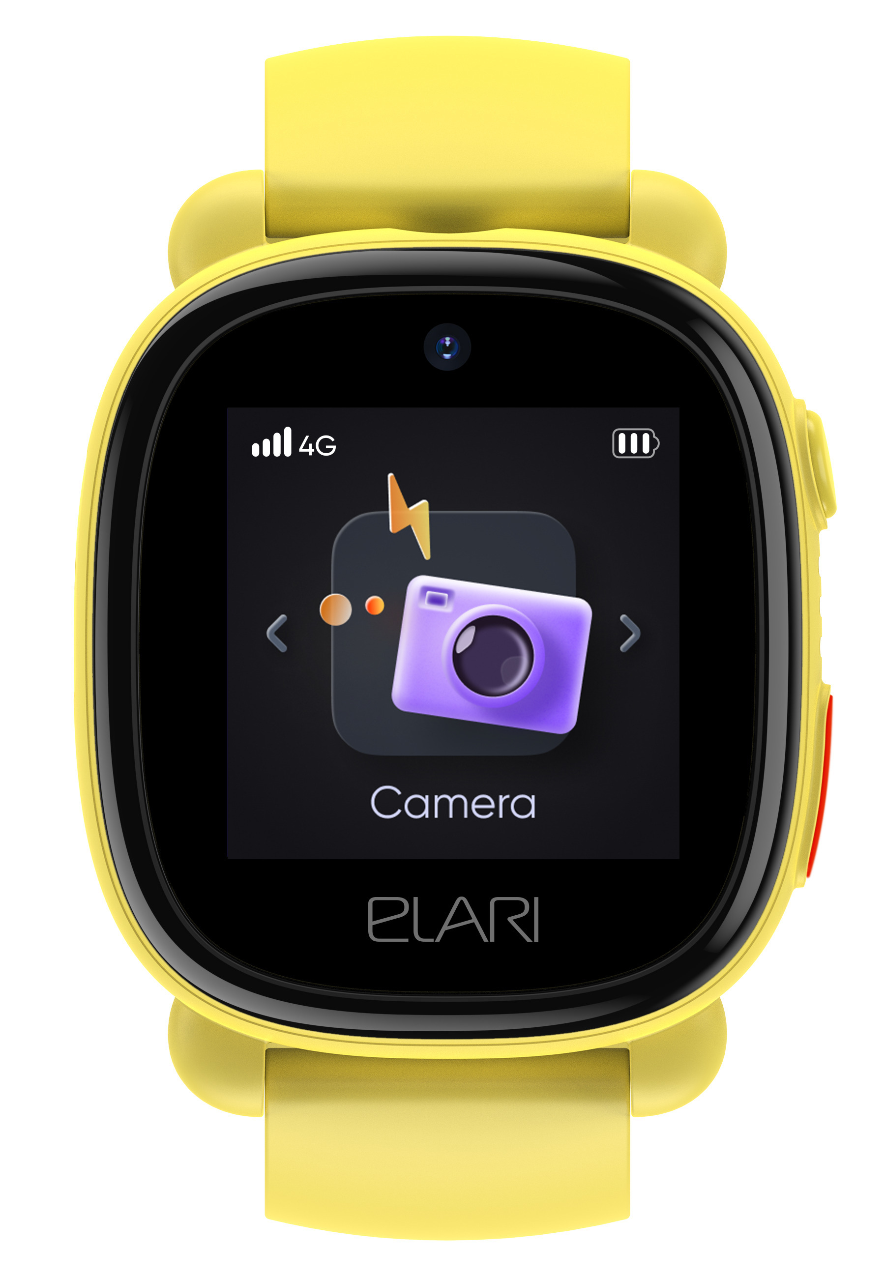 Детские умные часы Elari KidPhone 4G Lite (желтый)