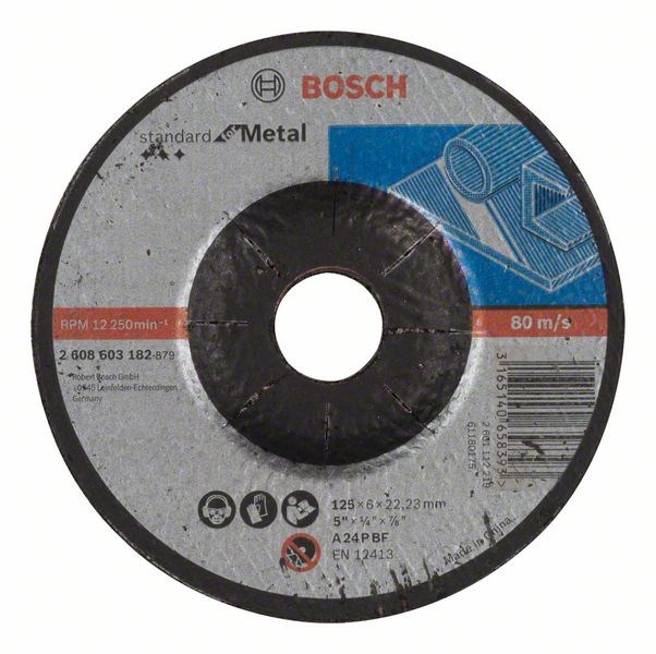 Шлифовальный круг Bosch Standart for Metal 2608603182