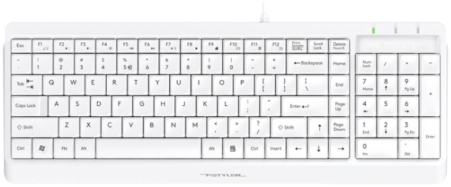Клавиатура + мышь A4Tech Fstyler F1512 (белый)