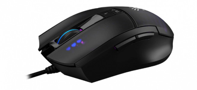 Игровая мышь A4Tech Bloody L65 Max (черный/фиолетовый)