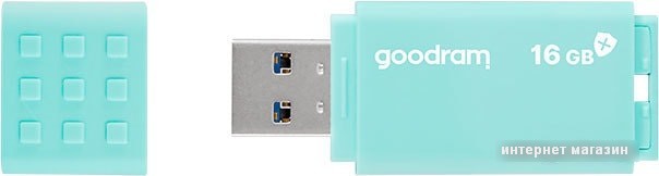 USB Flash GOODRAM UME3 Care 16GB (бирюзовый)