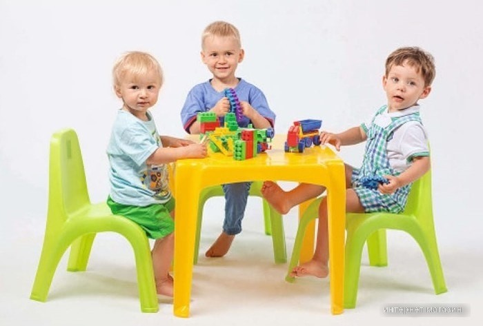 Детский стул Пластишка 431360110 (салатовый)
