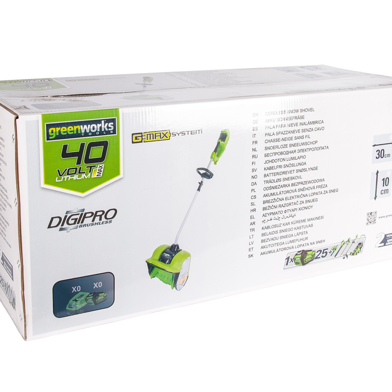 Снегоуборщик Greenworks GD40SS (без АКБ)