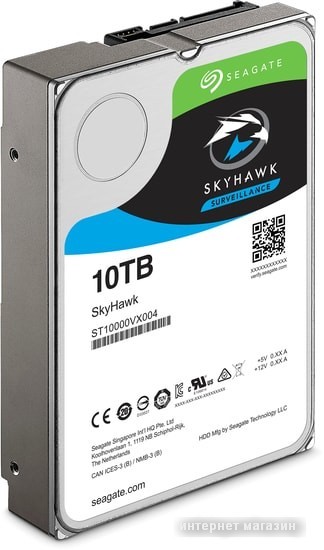 Жесткий диск Seagate SkyHawk AI 10TB ST10000VE000