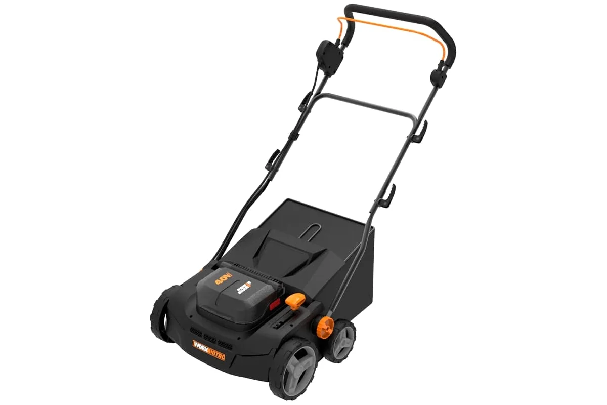 Скарификатор-аэратор Worx WG855E.9 (без АКБ)