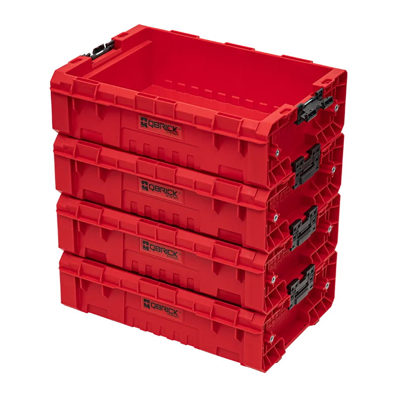 Ящик для инструментов Qbrick System PRO Box 130 2.0 RED Ultra HD Custom, красный