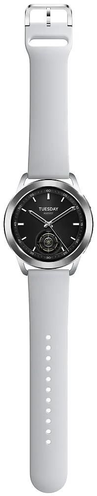 Умные часы Xiaomi Watch S3 M2323W1 (серебристый/серый, международная версия)