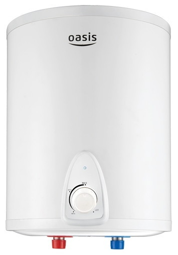 Накопительный электрический водонагреватель над мойкой Oasis Small 10LN
