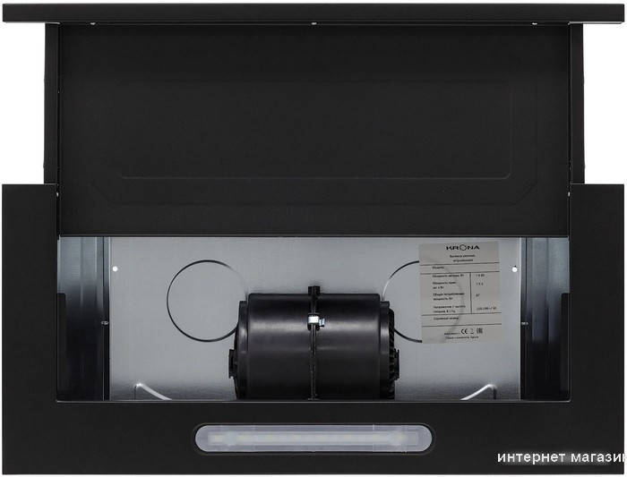 Кухонная вытяжка Krona Kerry 600 Black PB (черный)