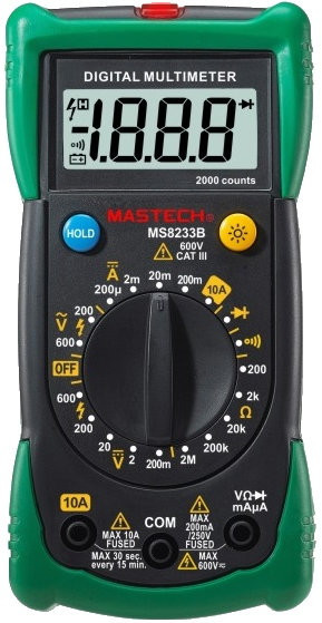 Мультиметр Mastech MS8233B