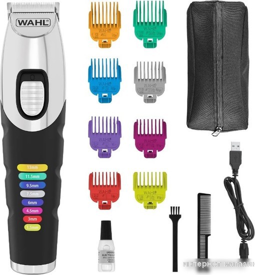 Триммер для бороды и усов Wahl 09893.0443 Color Trim Beard