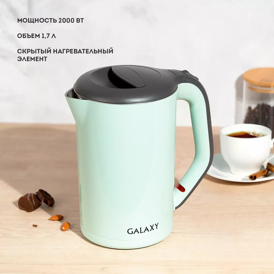 Электрический чайник Galaxy Line GL0330 (салатовый)