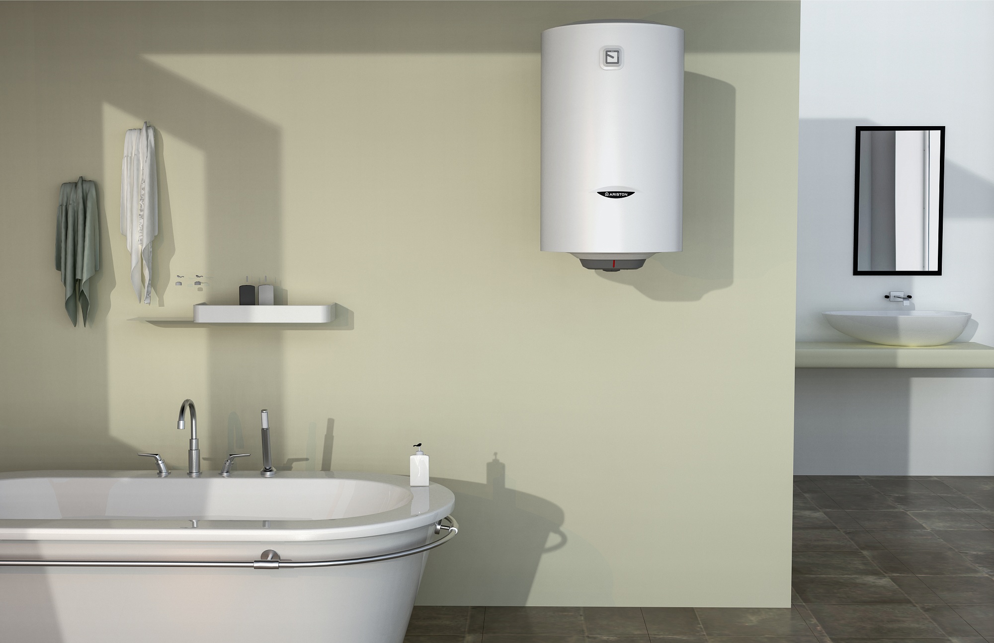 Накопительный электрический водонагреватель Ariston PRO1 R 80 V 1,5K PL DRY