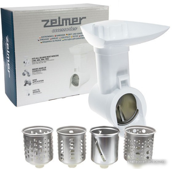Насадка-овощерезка Zelmer ZMMA086W (986.7000)