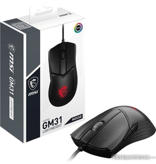 Игровая мышь MSI Clutch GM31 Lightweight