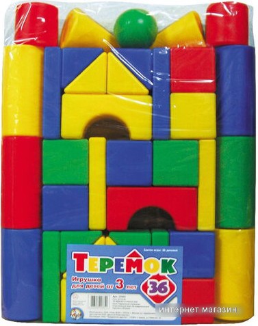 Конструктор/игрушка-конструктор Десятое королевство Теремок-36 00885