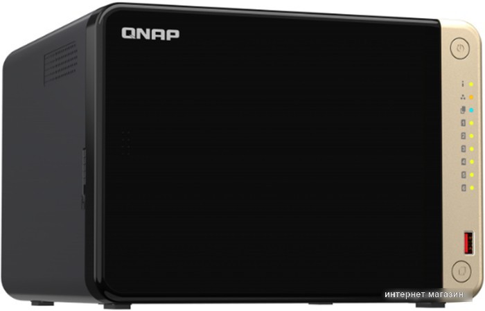 Сетевой накопитель QNAP TS-664-8G