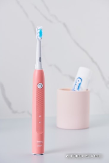 Электрическая зубная щетка Oral-B Pulsonic Slim Clean 2000 (розовый)