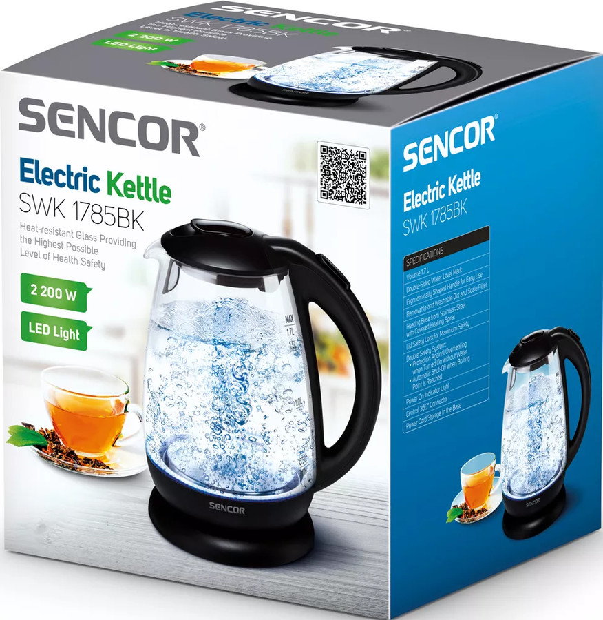 Электрочайник Sencor SWK 1785BK