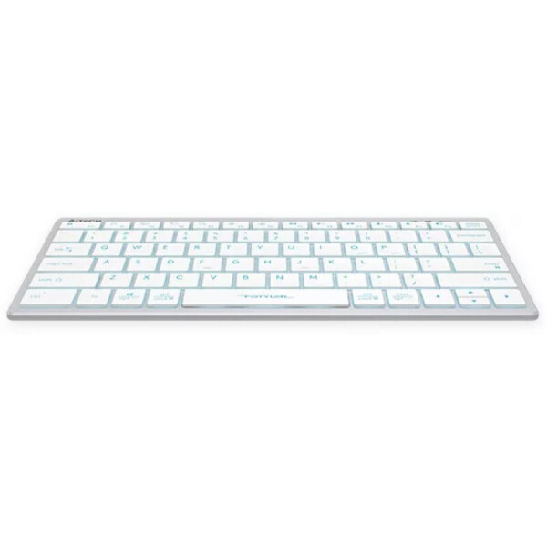 Клавиатура A4Tech Fstyler FX61 (серебристый/белый)