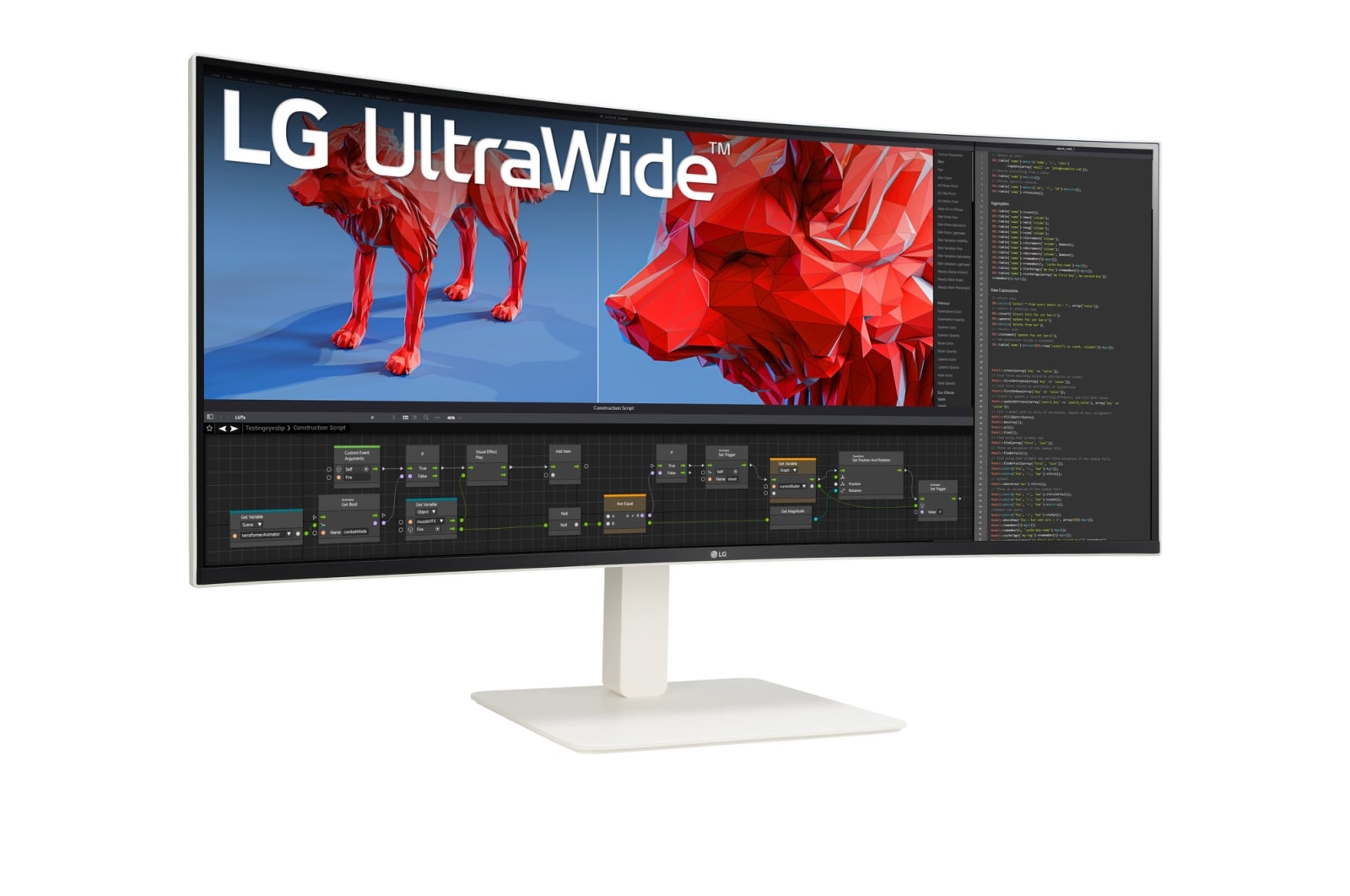 Игровой монитор LG UltraWide 38WR85QC-W