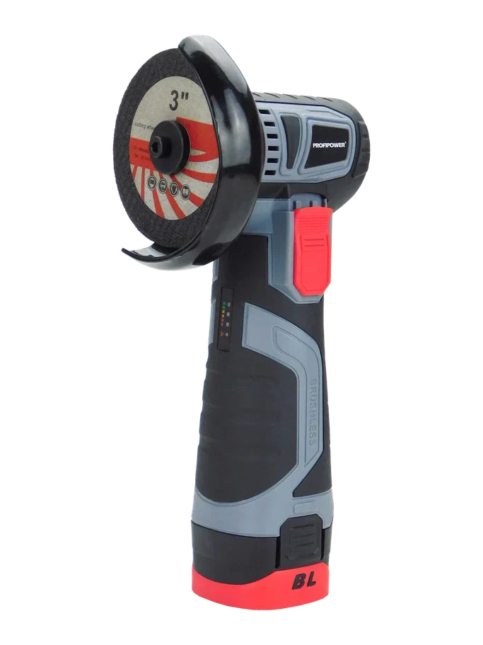 Profipower ProfiSet-2B16 E0229 (шуруповерт, болгарка, 2 АКБ, кейс)