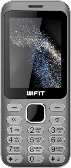 Кнопочный телефон Wifit Wiphone F2 (темно-серый)