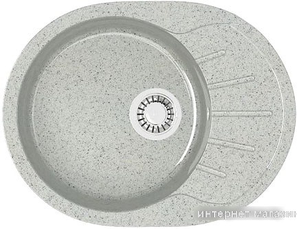 Кухонная мойка Berge BG-5801 (серый глянцевый)