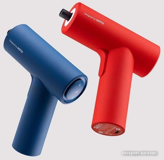 Электроотвертка HOTO Electric Screwdriver Gun QWLSD008 (синий)